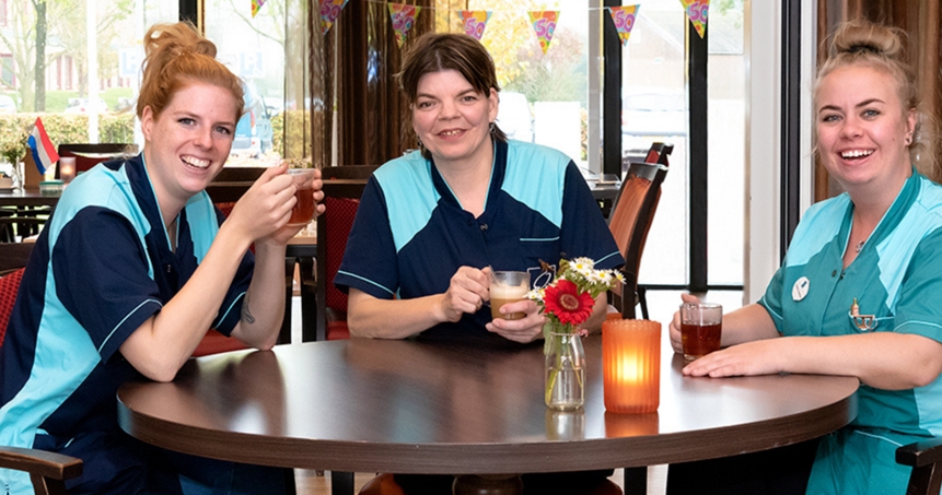 Wendy, Colinda en Esther