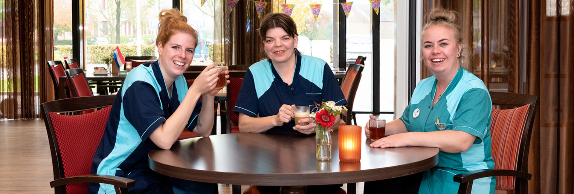 Wendy, Colinda en Esther