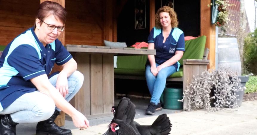 Linda de Vries en Saskia Bruin